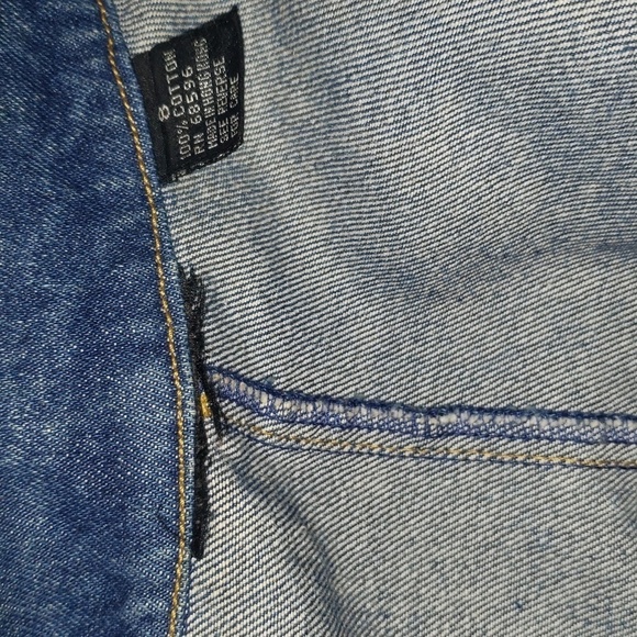 Vintage 80's denim blazer - Picture 6 of 7